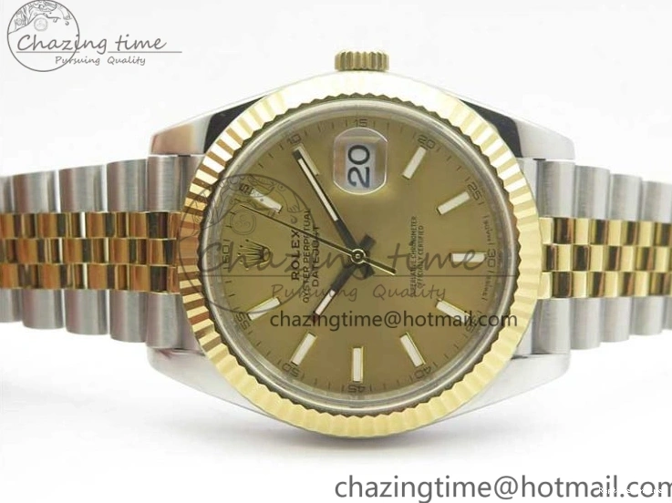 0513 DateJust 41 126333 SS YG ARF 1:1 Best Edition 904L Steel YG Lumed Dial on Jubilee Bracelet A Vibrant 3223